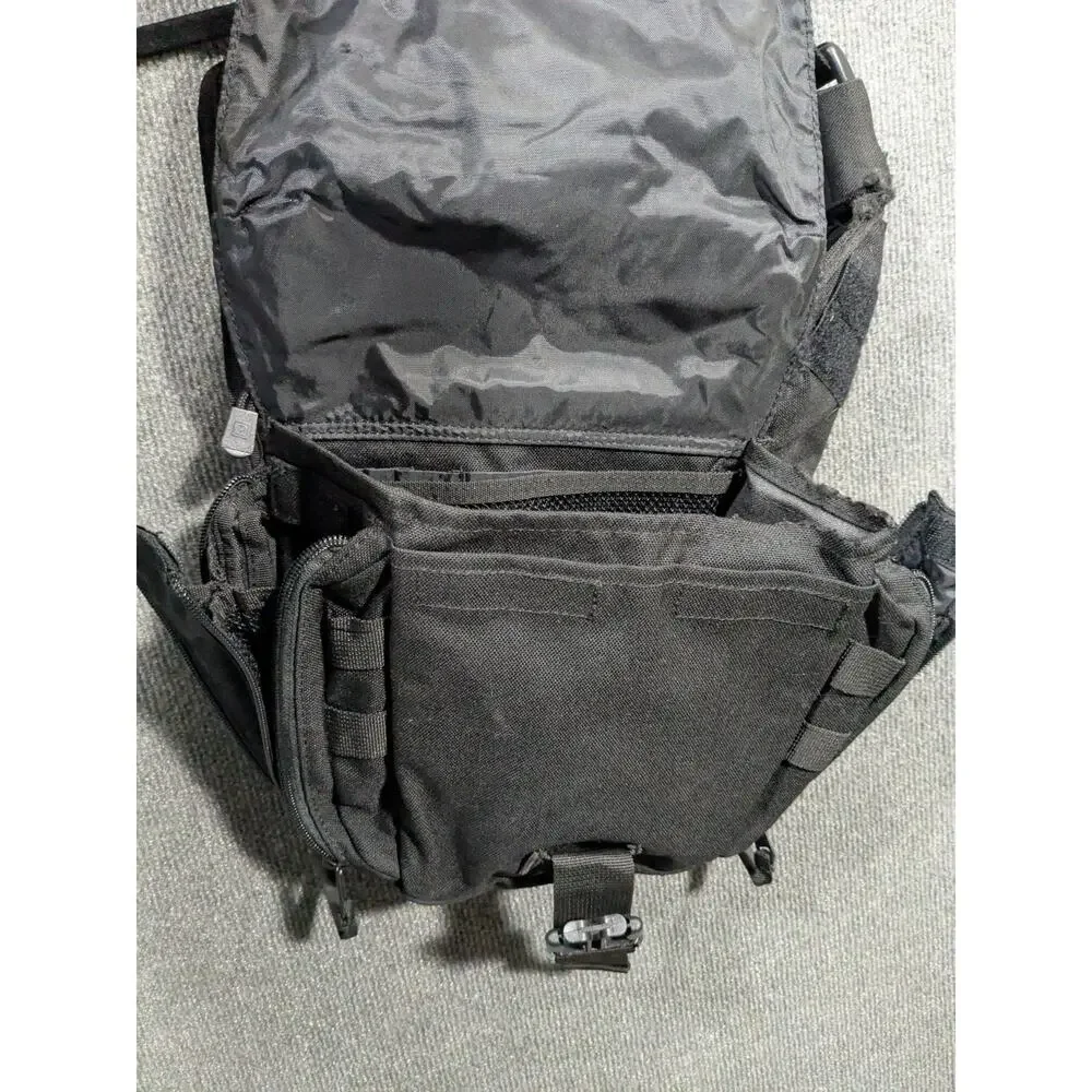 5.11 Tactical Push Pack 6L Tactical Gear Bag 56037 Crossbody Black Padded